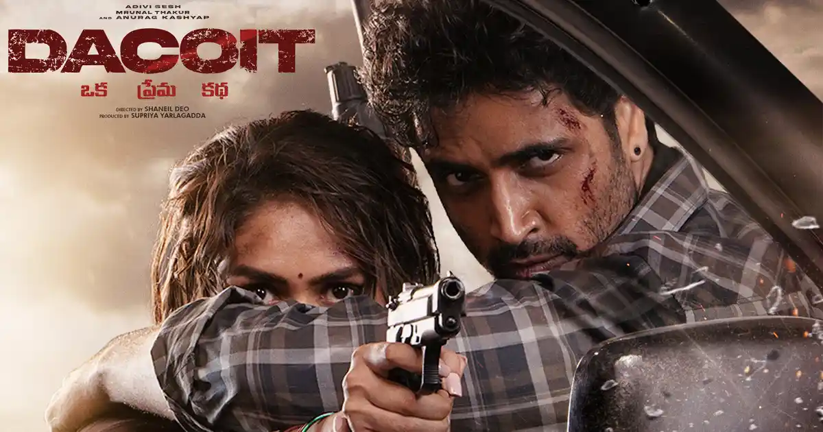 Dacoit Global Box Office Collection 2: Mrunal Thakur Starrer Surpasses ₹25 Cr Worldwide, Driven by ₹9 Cr+ Overseas 1 Dacoit Global Box Office Collection 2