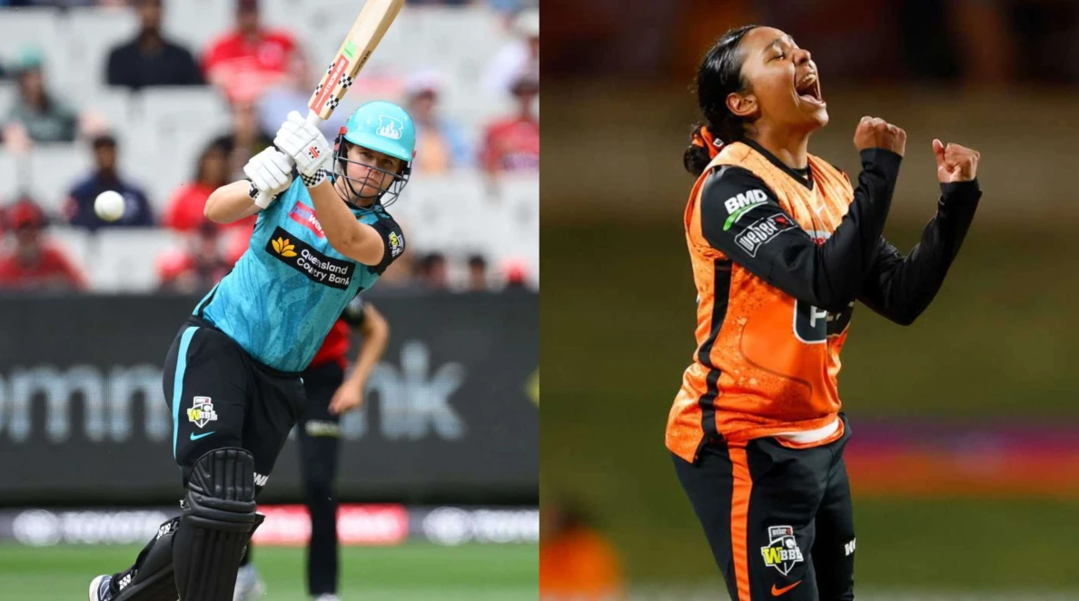 Brisbane Heat-W vs Perth Scorchers-W 6th T20 Live Score: PRS-W won by 23 runs - 172-3 (20) 1 Brisbane Heat-W vs Perth Scorchers-W 6th T20 Live Score